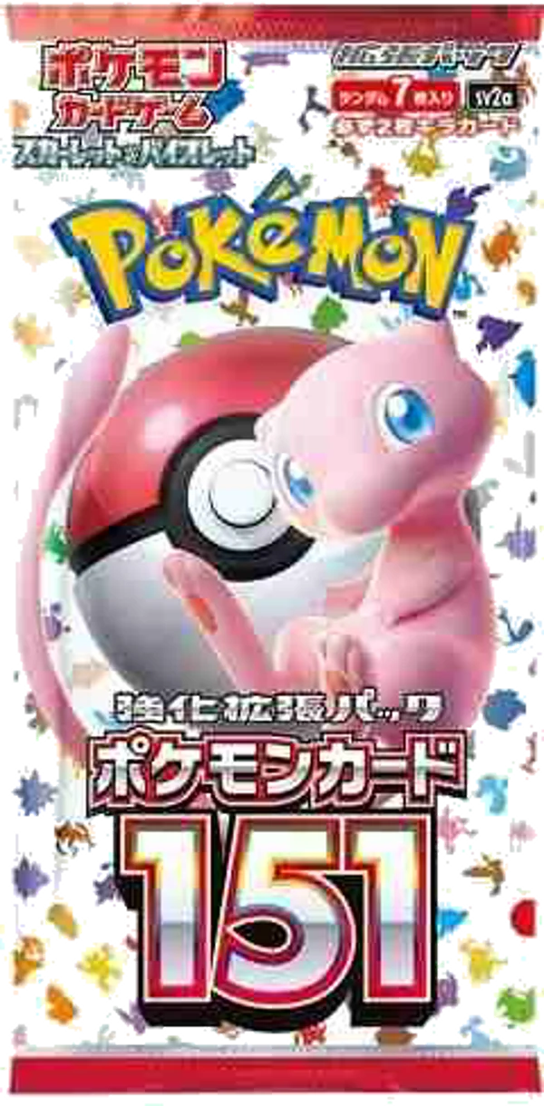 Scarlet & Violet 151 Japansk Booster Pack
