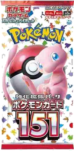 Scarlet & Violet 151 Japansk Booster Pack
