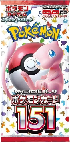 Scarlet & Violet 151 Japansk Booster Pack