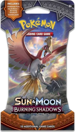 Sun & Moon Burning shadows Sleeved booster