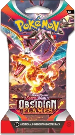 Obsidian Flames Sleeved booster