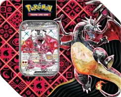 Paldean Fates Tin -  Shiny Charizard ex