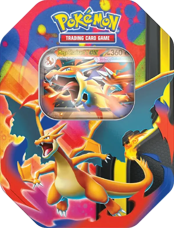 Mega Charizard Y ex Tin