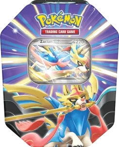 Slashing Legends Tin featuring Zacian ex