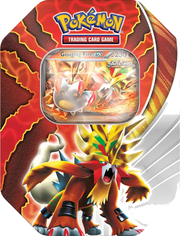  Gouging Fire ex Paradox Destinies Tin (4 Pack)