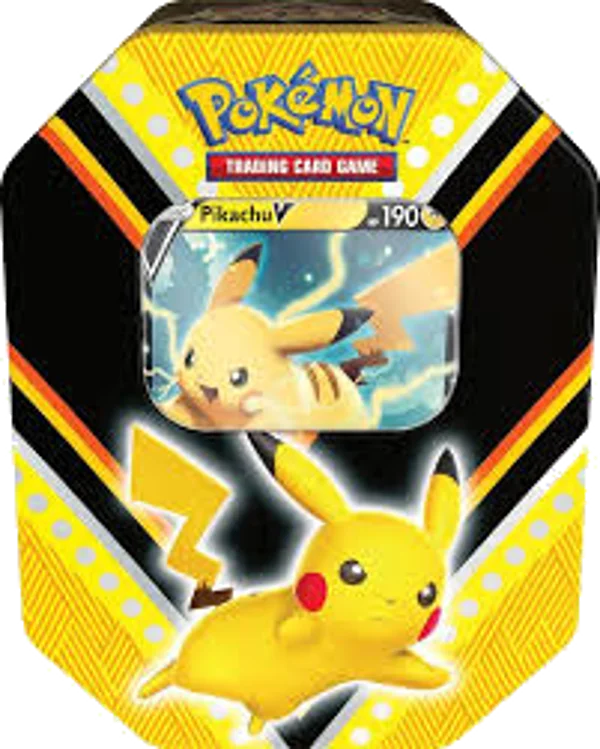 Pikachu V Powers Tin 