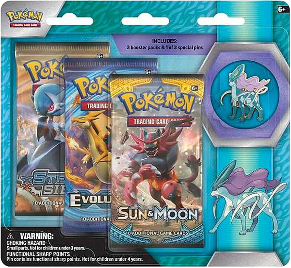 Legendary Beasts Collector Pin Blister Pack: Suicune