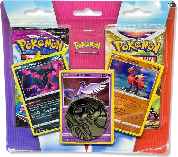 Galarian Birds Enhanced 2pk Blister