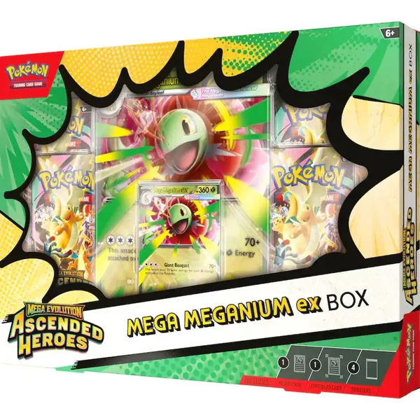 Ascended Heroes Mega Meganium ex Box